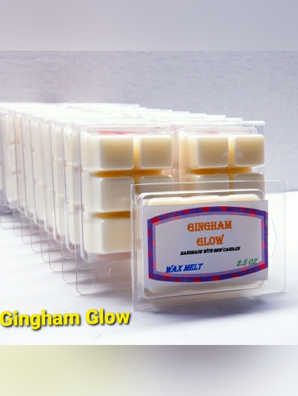 GINGHAM GLOW -Bath & Body Works Candle Wax Melts- $8 per pack